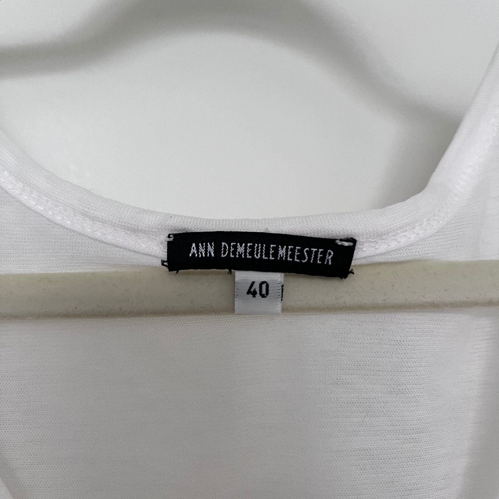 SOLD ann demeulemeester sheer dress